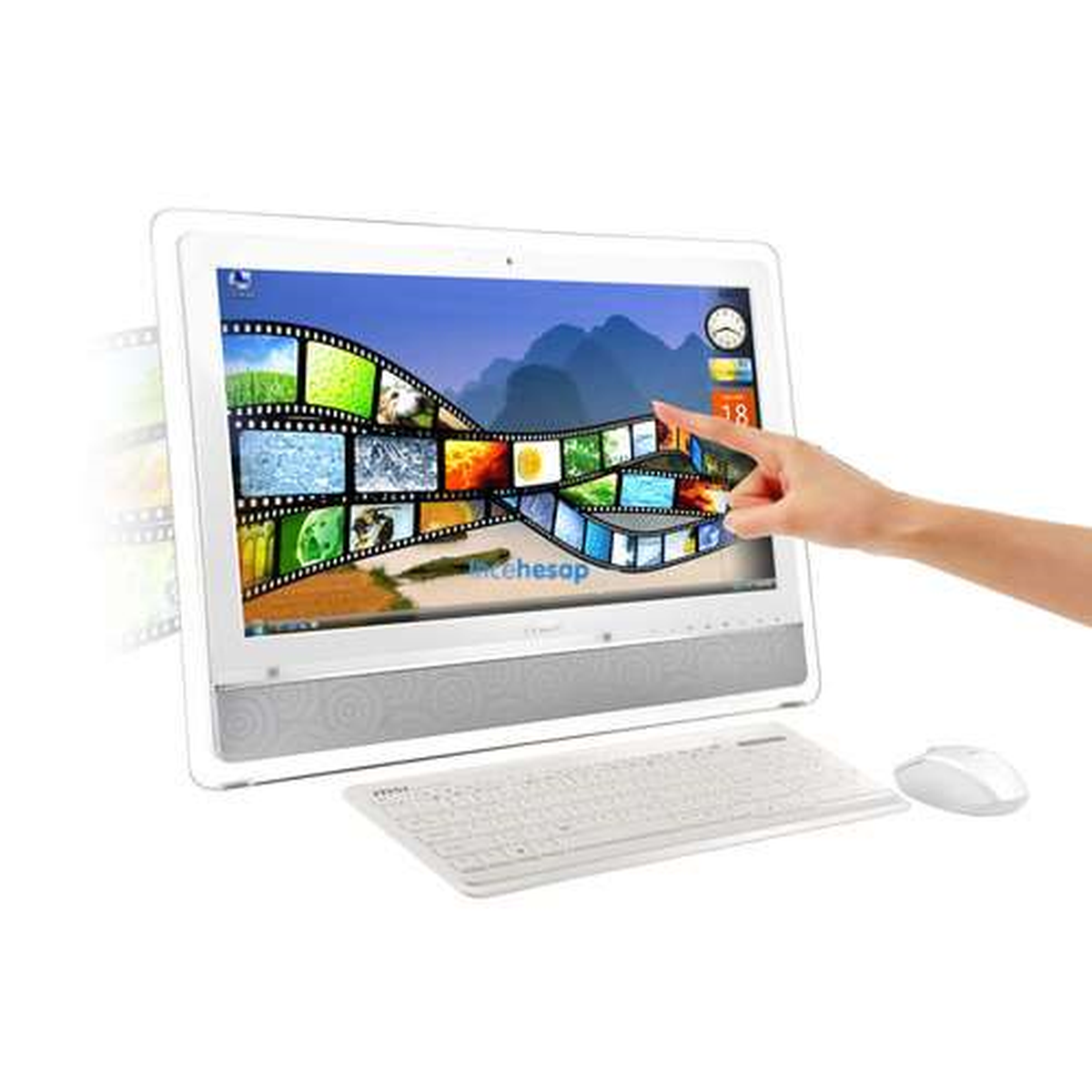 Msı Ae2410g-256xtr Aıo İ3-2370m 4gb 1tb 23.6 Dos Beyaz