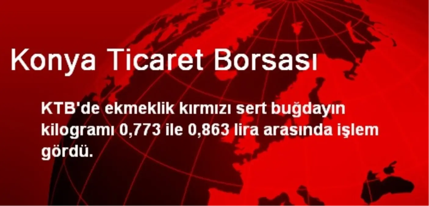 Konya Ticaret Borsası