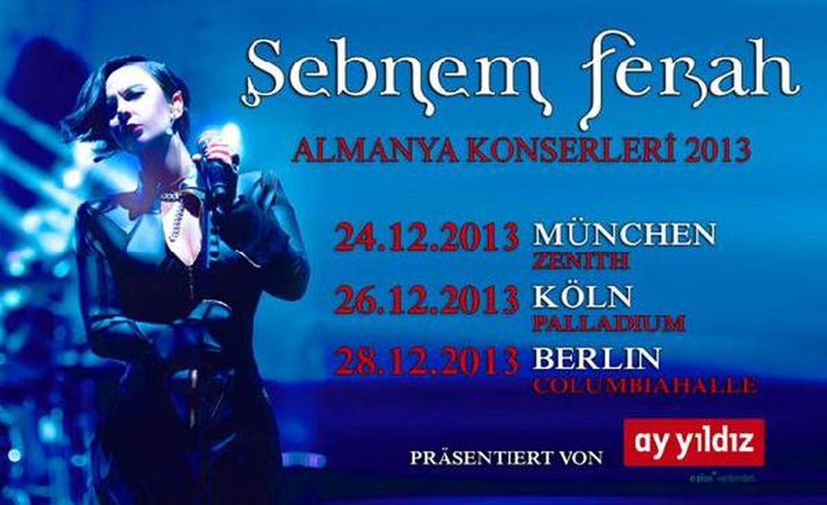 Şebnem Ferah Konserine Almanya'dan Vize Engeli