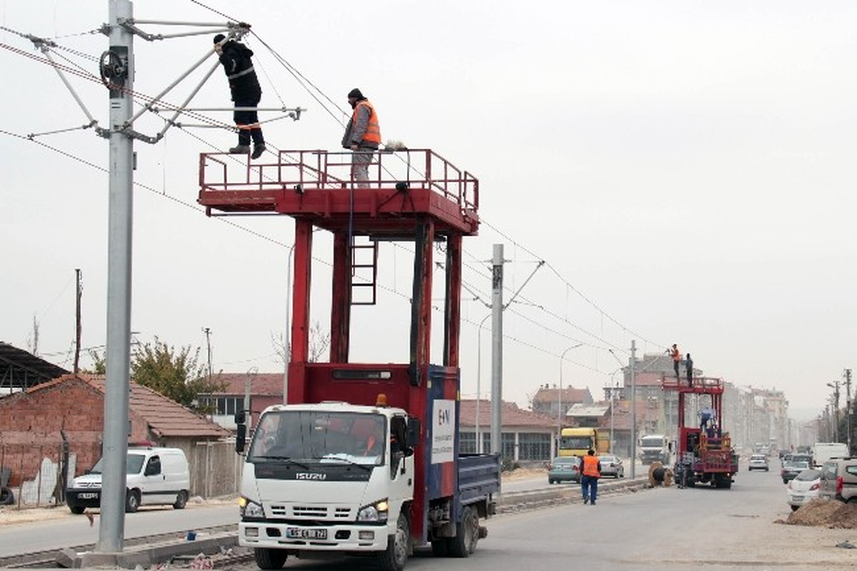 Tramvay Enerji Testleri Başlıyor