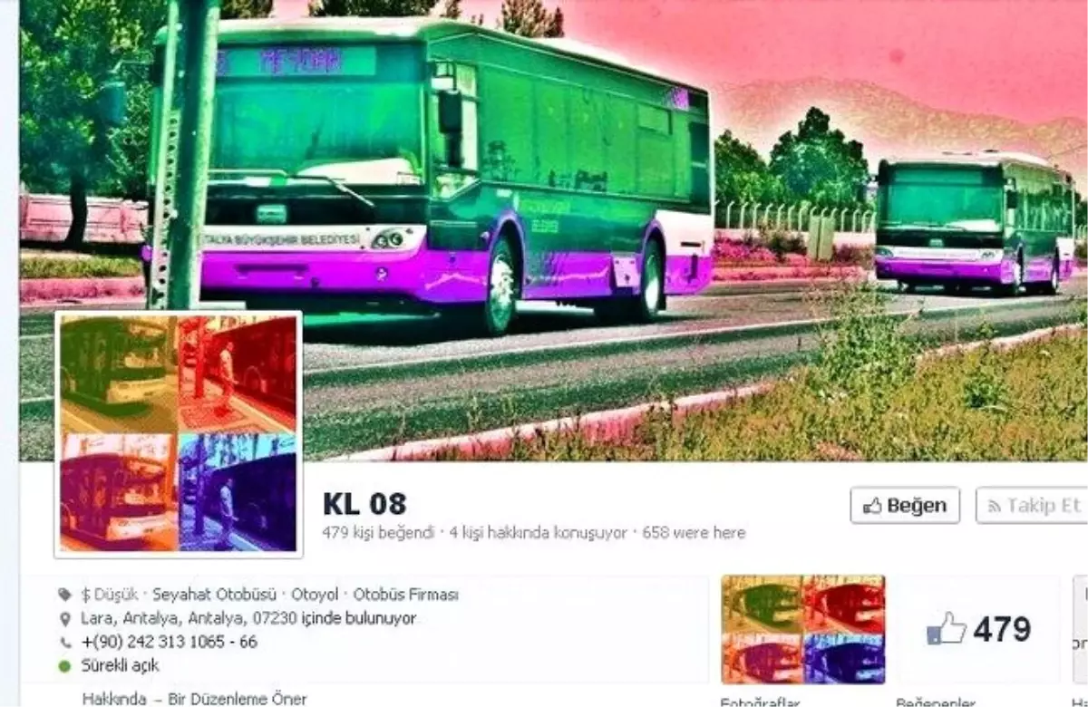 Türkiye\'nin İlk Şehir İçi Otobüs Hattı Fan Sayfası \'Kl 08\'
