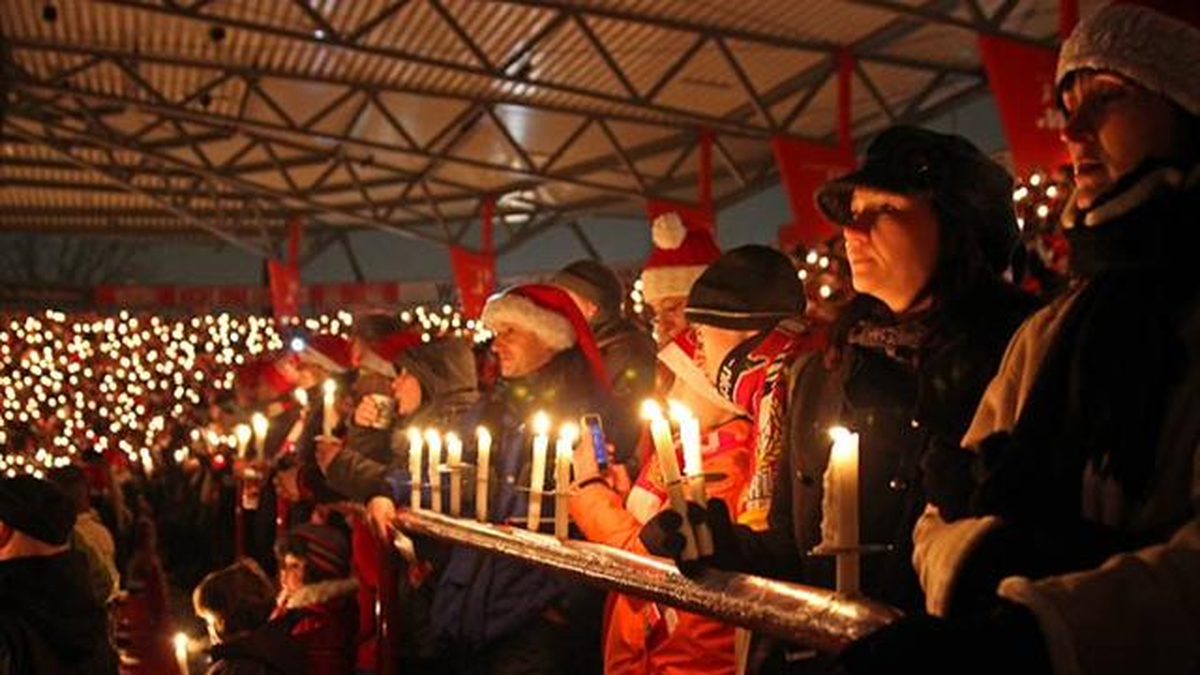 Union Berlin Noel\'i Taraftarlarıyla Kutladı