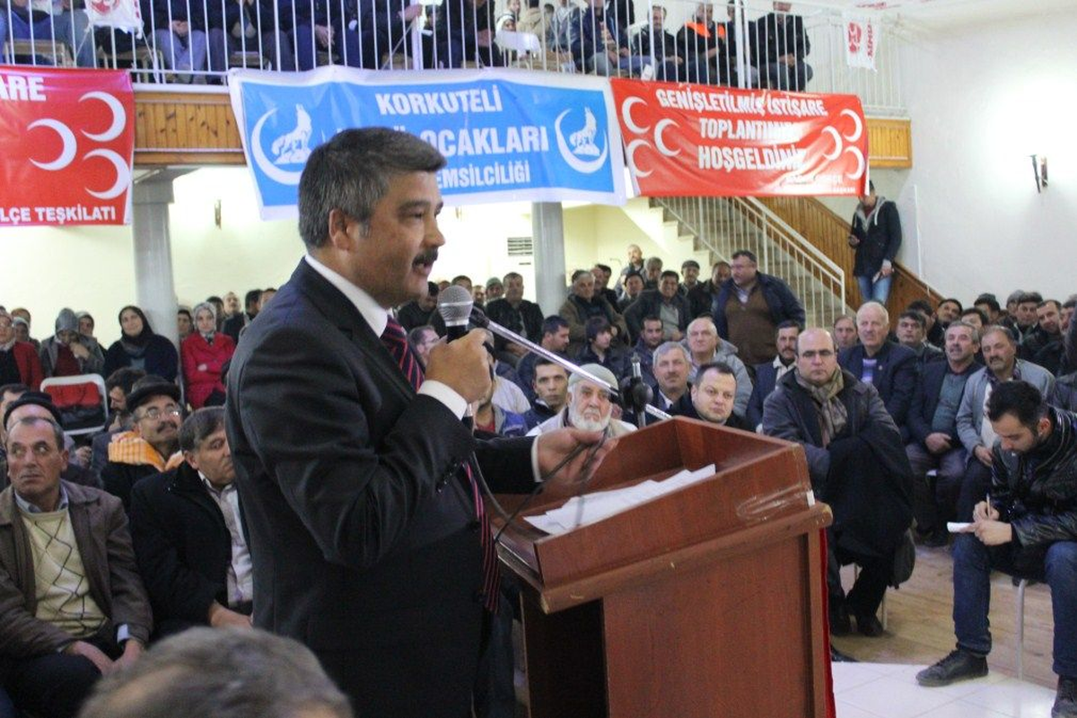 MHP Antalya Adayı Teşkilat Toplantısında Konuştu