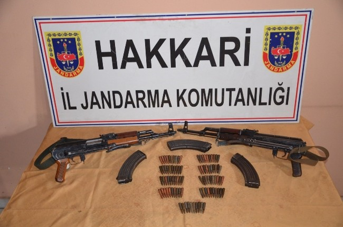 Yüksekova\'da Silah Operasyonu
