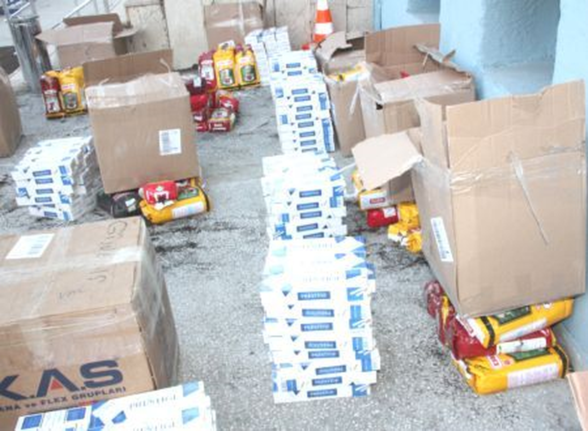 Bismil\'de 85 Bin Paket Kaçak Sigara Ele Geçirildi
