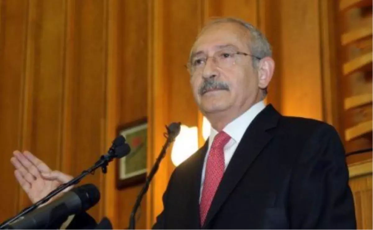 Kılıçdaroğlu: İstifalar Biraz Gecikmiş