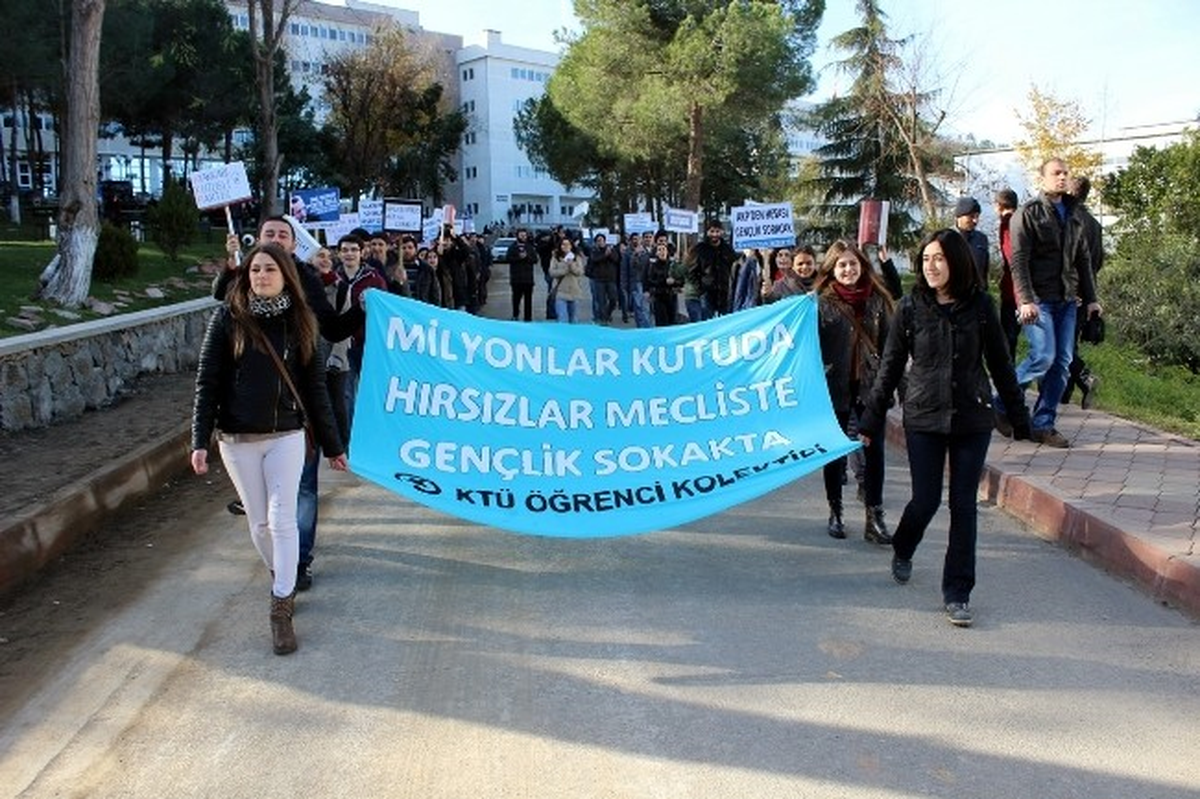 Ktü\'lü Öğrencilerin Basın Açıklaması