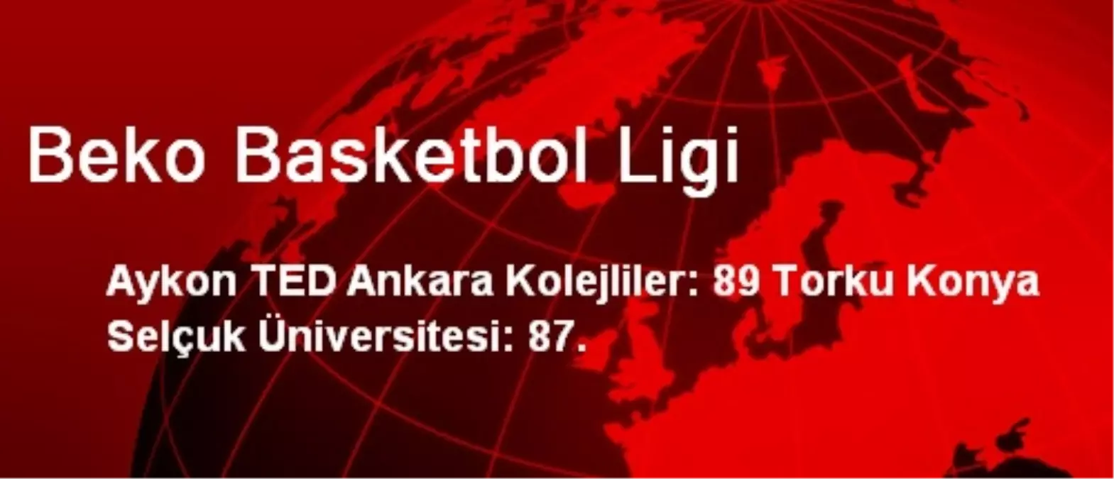 Beko Basketbol Ligi