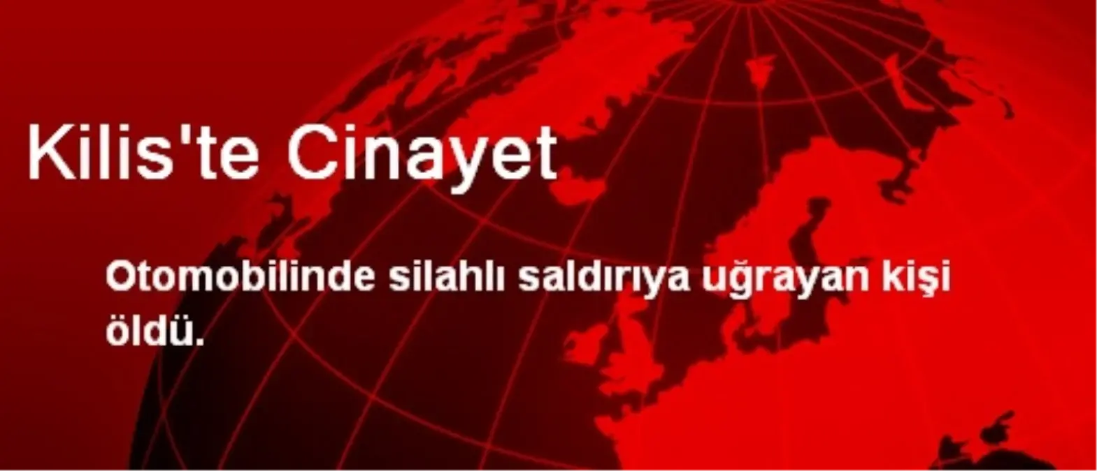 Kilis\'te Cinayet