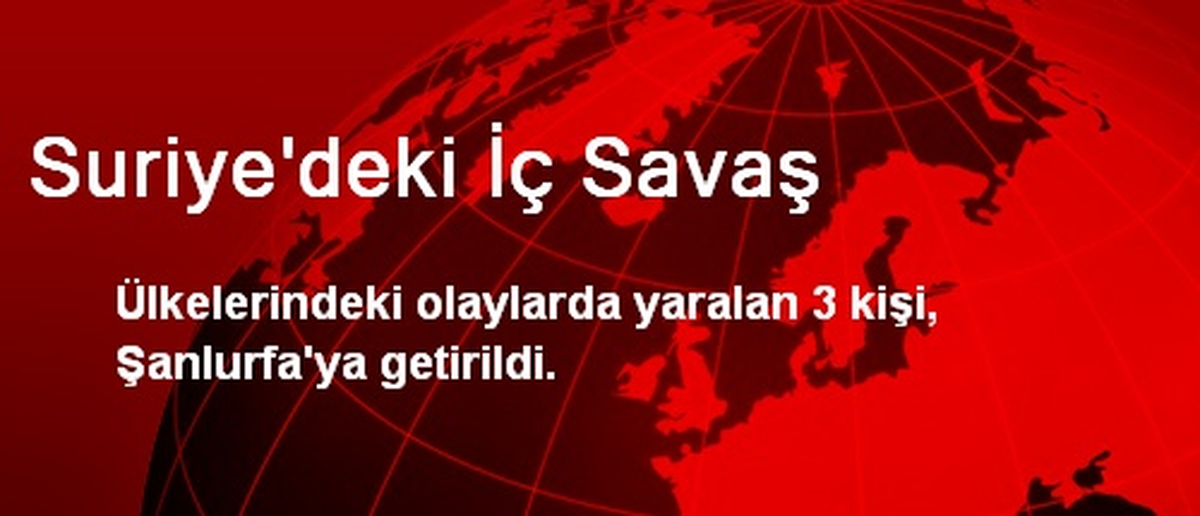 Suriye\'deki İç Savaş
