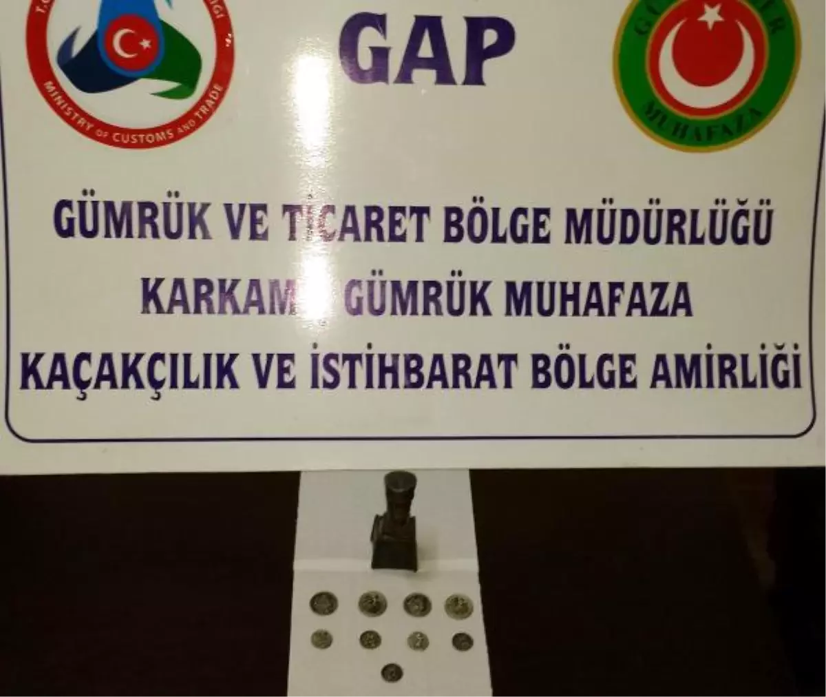 Suriyeli Kadının Çantasından Tarihi Eser Çıktı