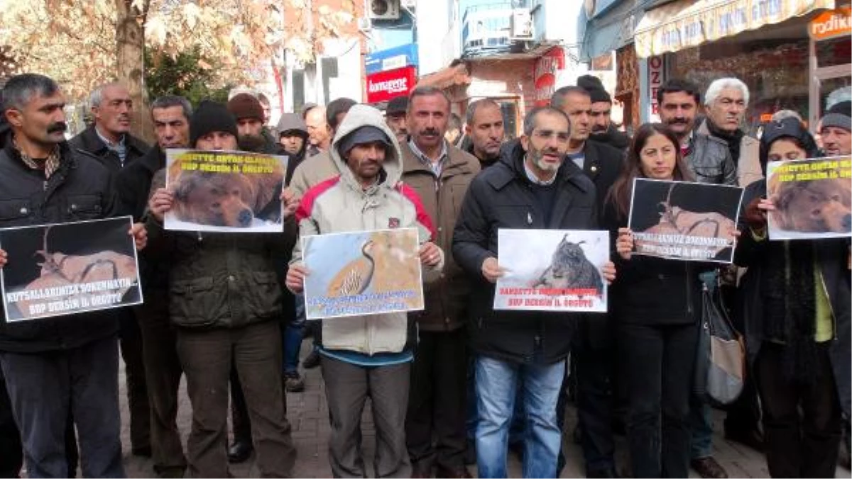 Tunceli\'de Kutsal Sayılan Dağ Keçilerinin Avlanması Protesto Edildi