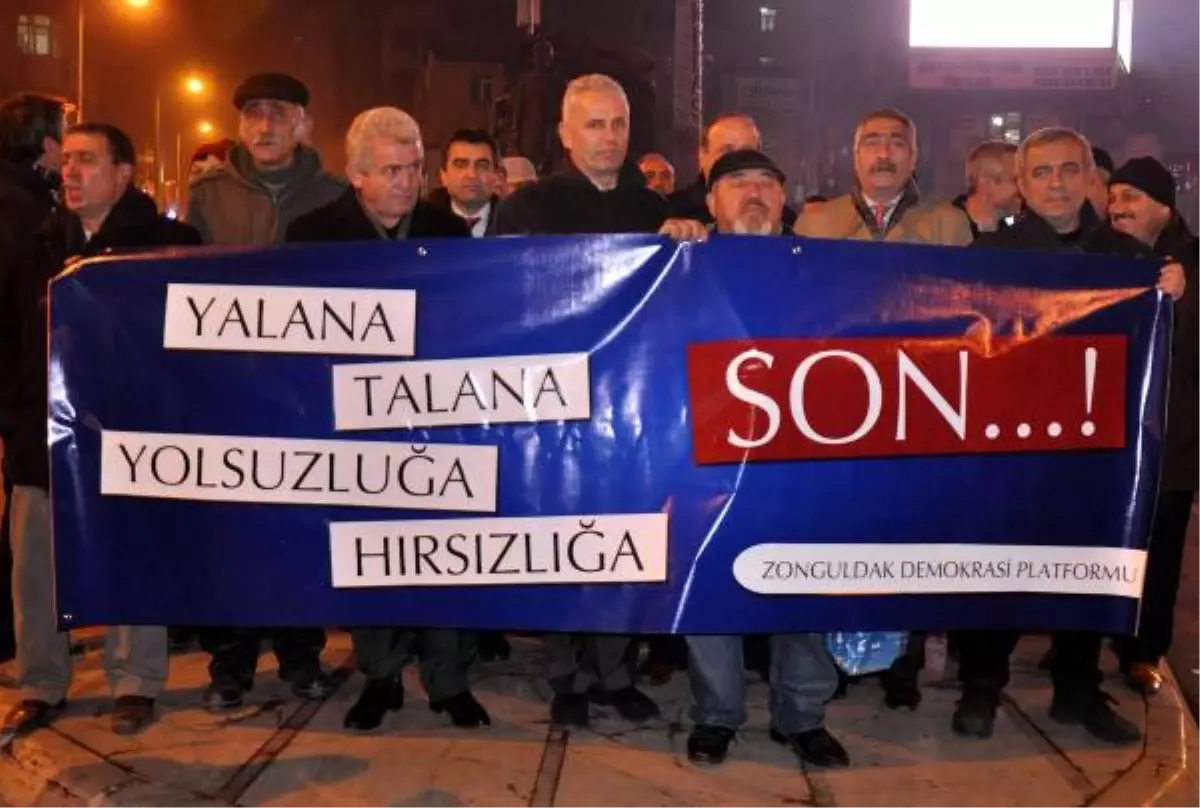 Zonguldak\'ta Protesto