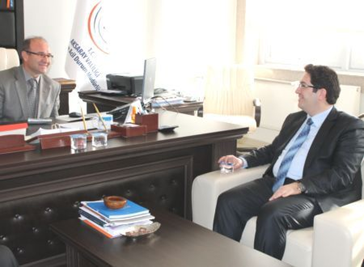 AK Parti Aksaray Belediye Başkan Adayı Yazgı\'dan Afad\'a Ziyaret