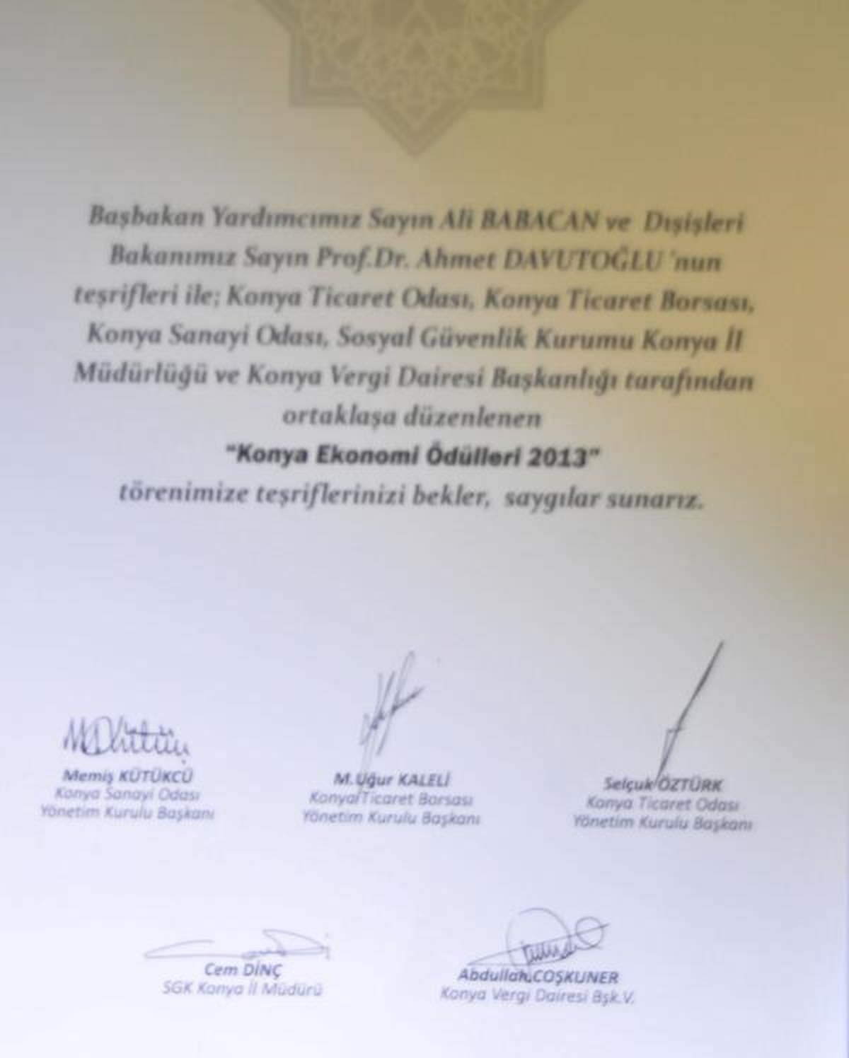 Babacan ve Davutoğlu\'nun Konya Programı İptal Edildi