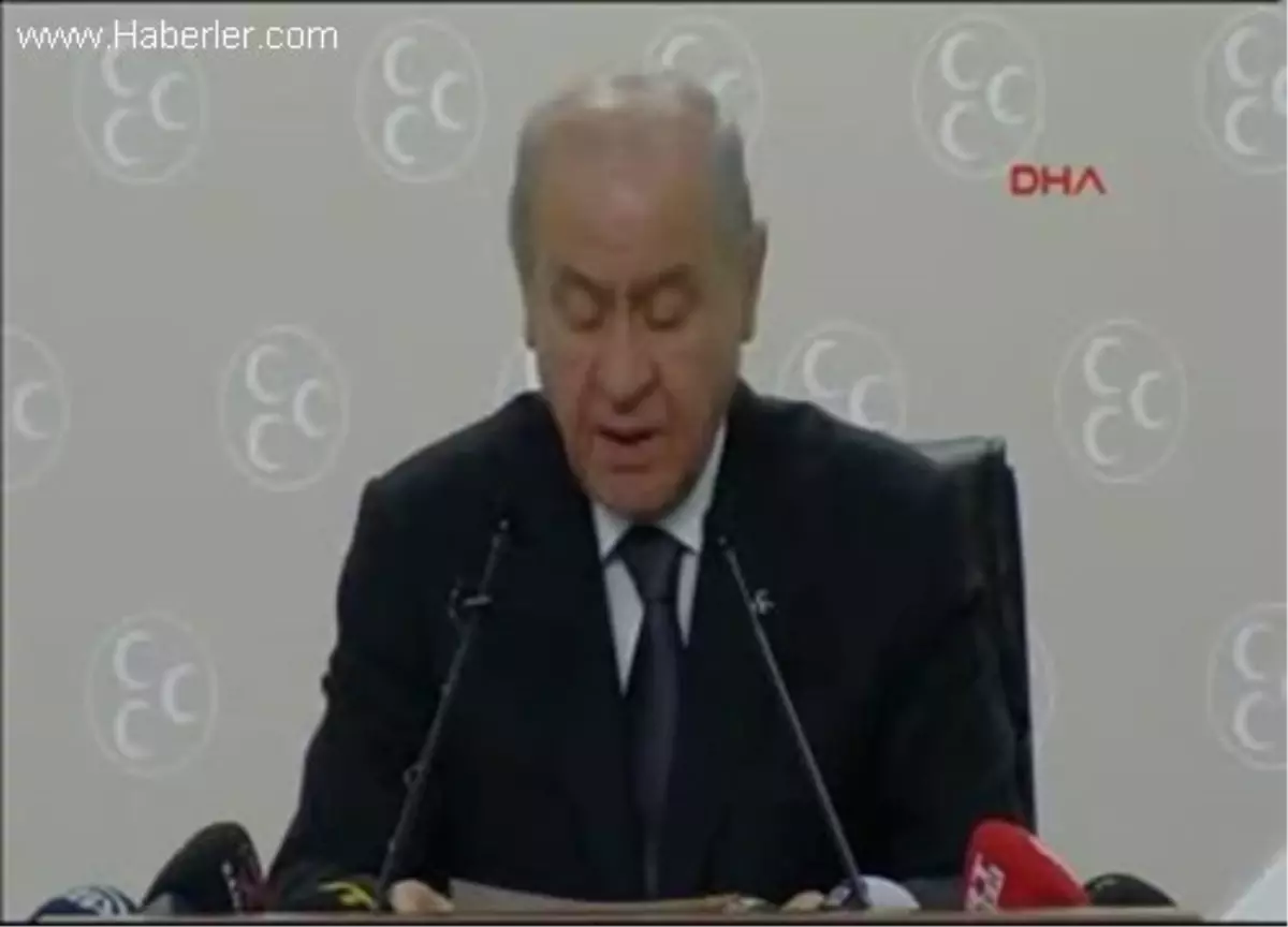 Bahçeli: AKP Hükümeti A\'dan Z\'ye Yolsuzdur ve Hırsızdır