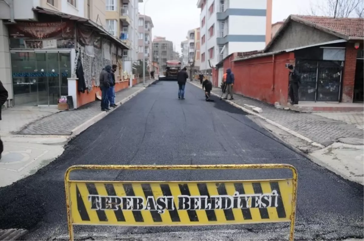 Bahçelievler Mahallesi\'nde Asfalt Çalışmaları