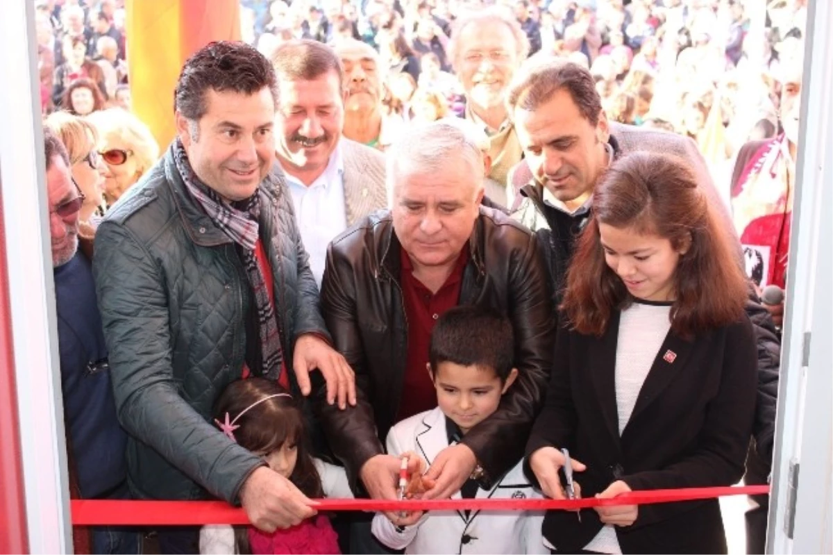 Başkan Mehmet Kocadon Yalı Beldesi CHP Seçim Ofisini Açtı