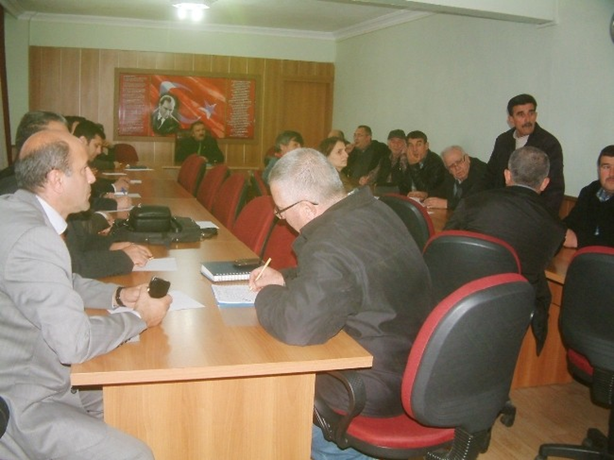 Burhaniye\'de Kırsal Kalkınma Toplantısı