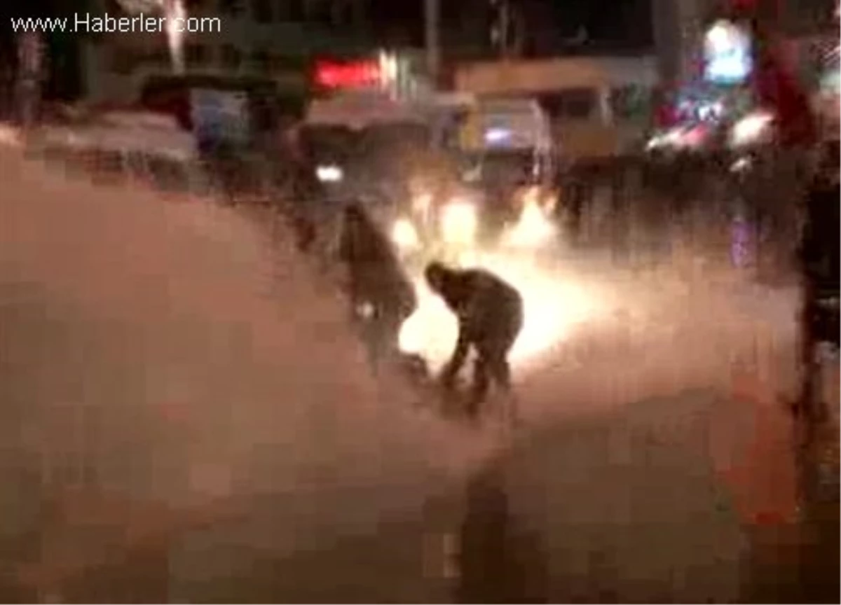 Dha Yurt Adana\'daki Protestoya Polis Müdahalesi