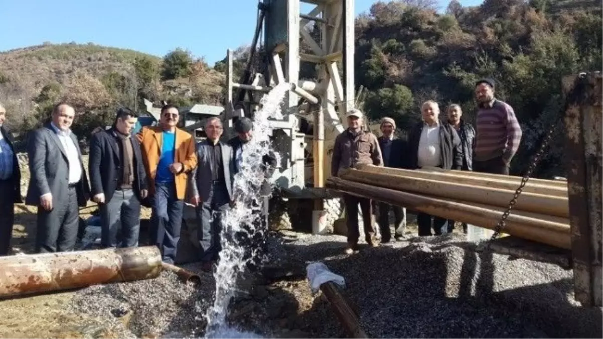 Dindarlı Köyü İçme Suyuna Kavuştu