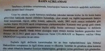 Dosyadan El Çektirilen Savcı Akkaş'tan Yazılı Açıklama