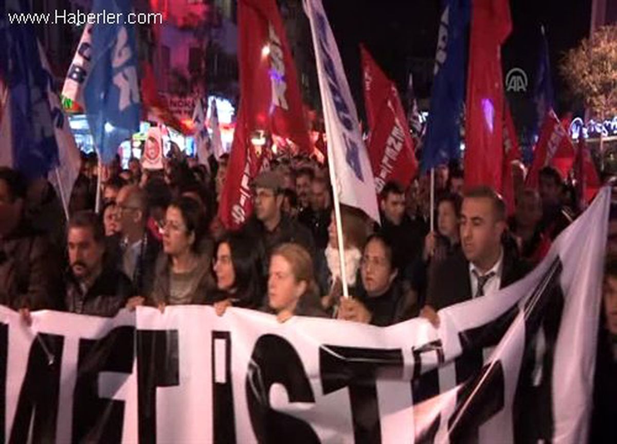 İstanbul merkezli operasyon - protestolar -