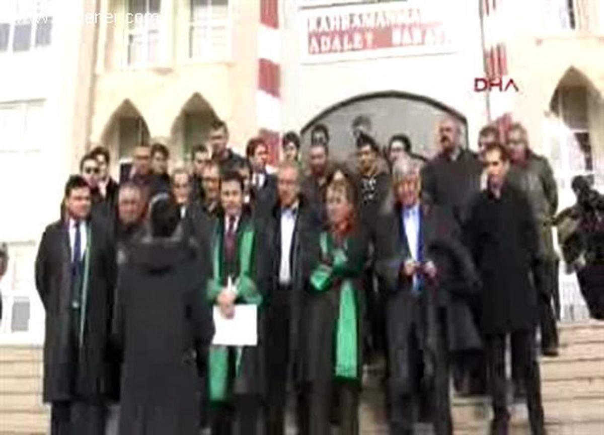 Kahramanmaraş\'ta \'Bağımsız Avukatlar\'dan Eylem