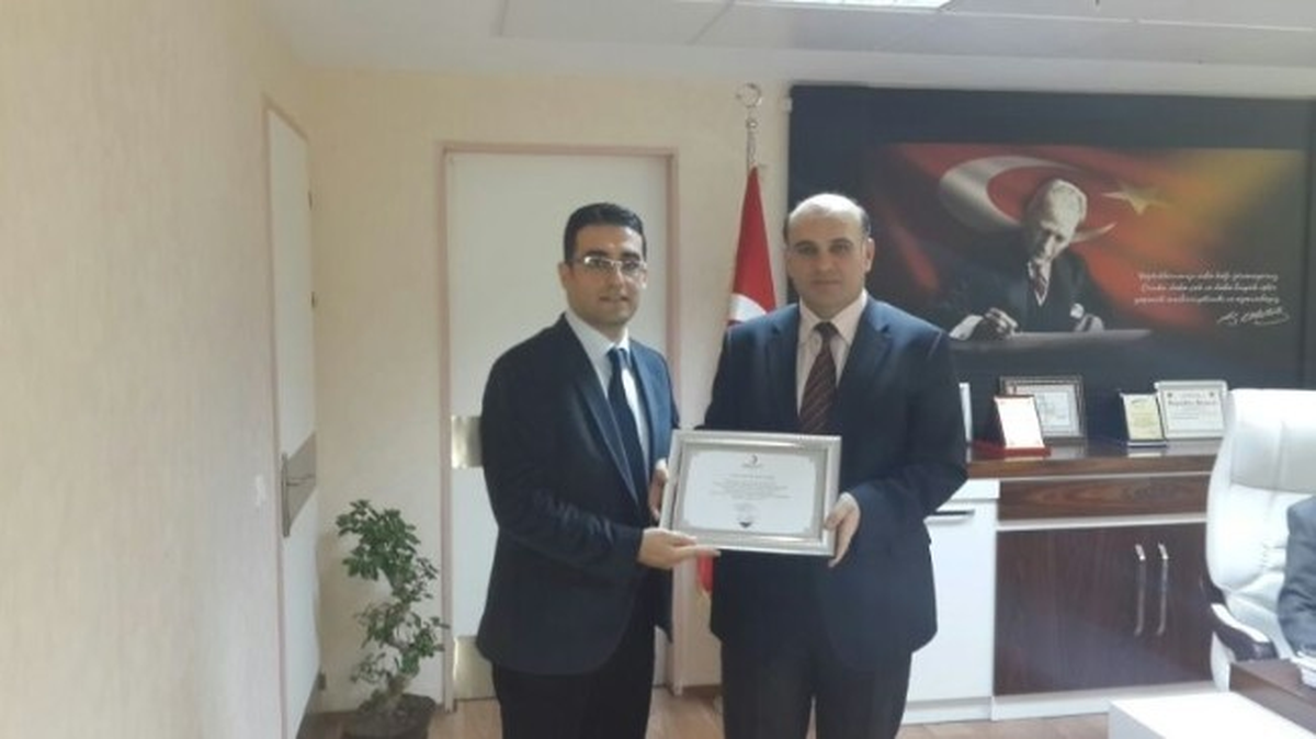 Kan Bağış Noktası Teminine Teşekkür Belgesi