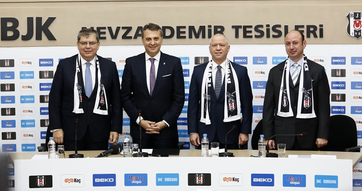 Koç Grubu Topluluğu Üç Branşta Beşiktaş JK\'ya Sponsor Oldu
