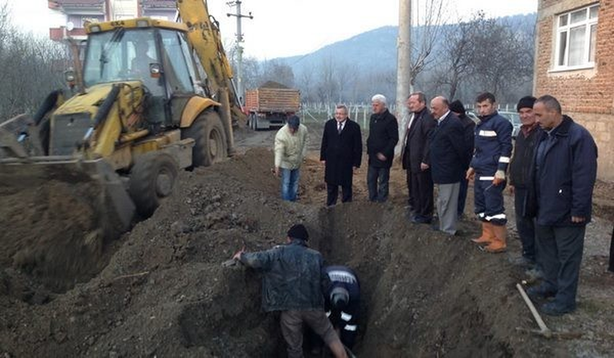Osb\'nin Atık Su Tesislerine Bağlantı Çalışmaları