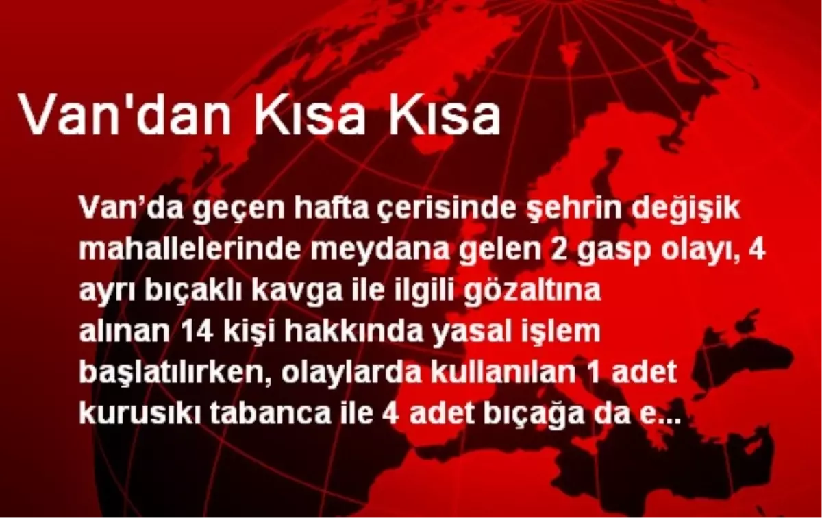 Van\'dan Kısa Kısa