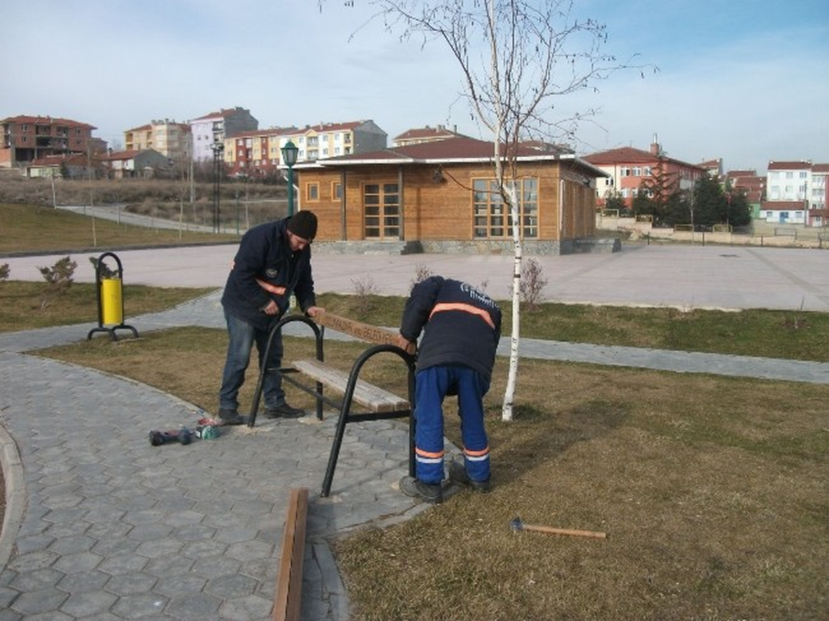 Park ve Spor Alanlarında Bakım Çalışmaları