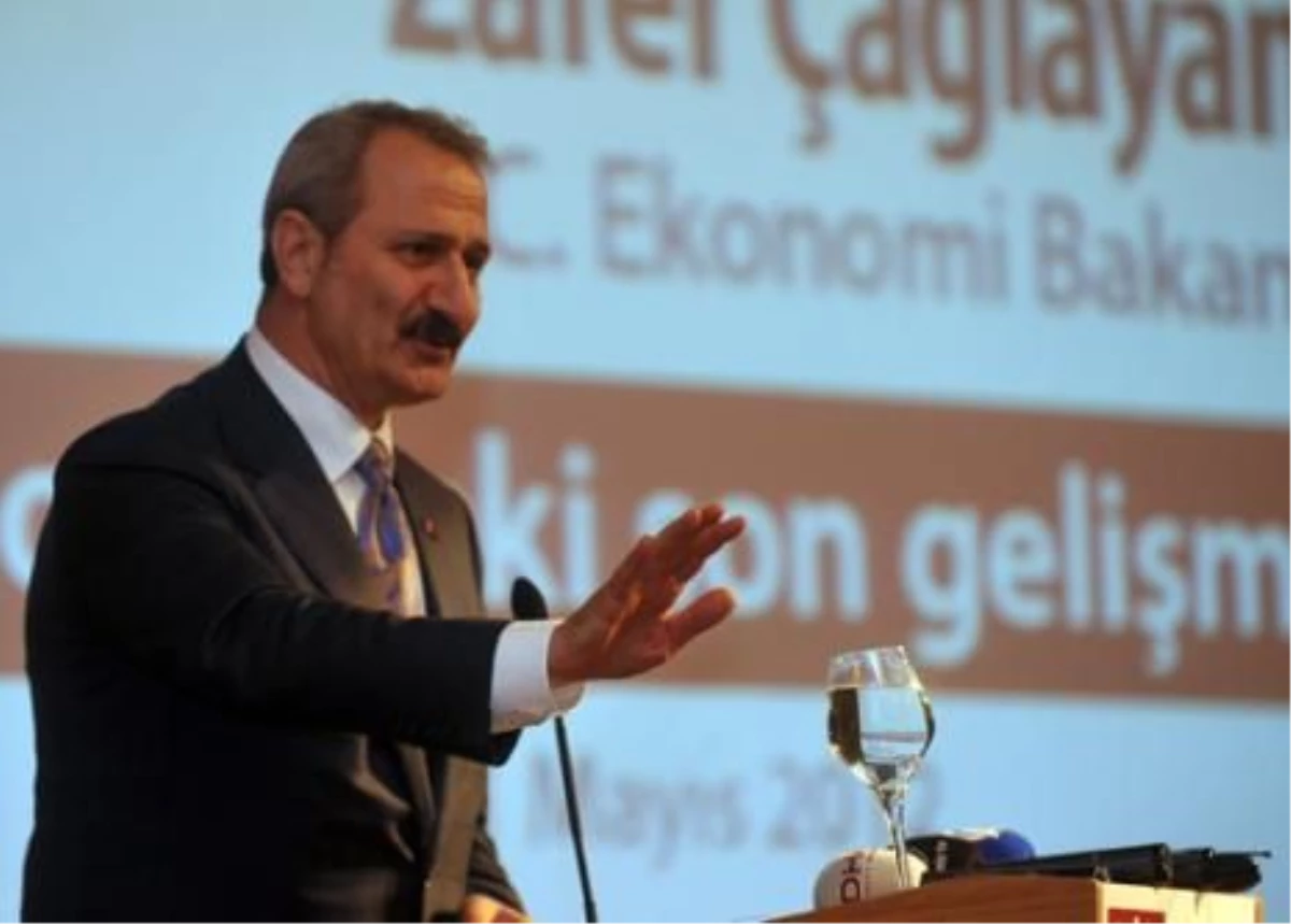 Zafer Çağlayan, bakanlık çalışanlarına veda etti -