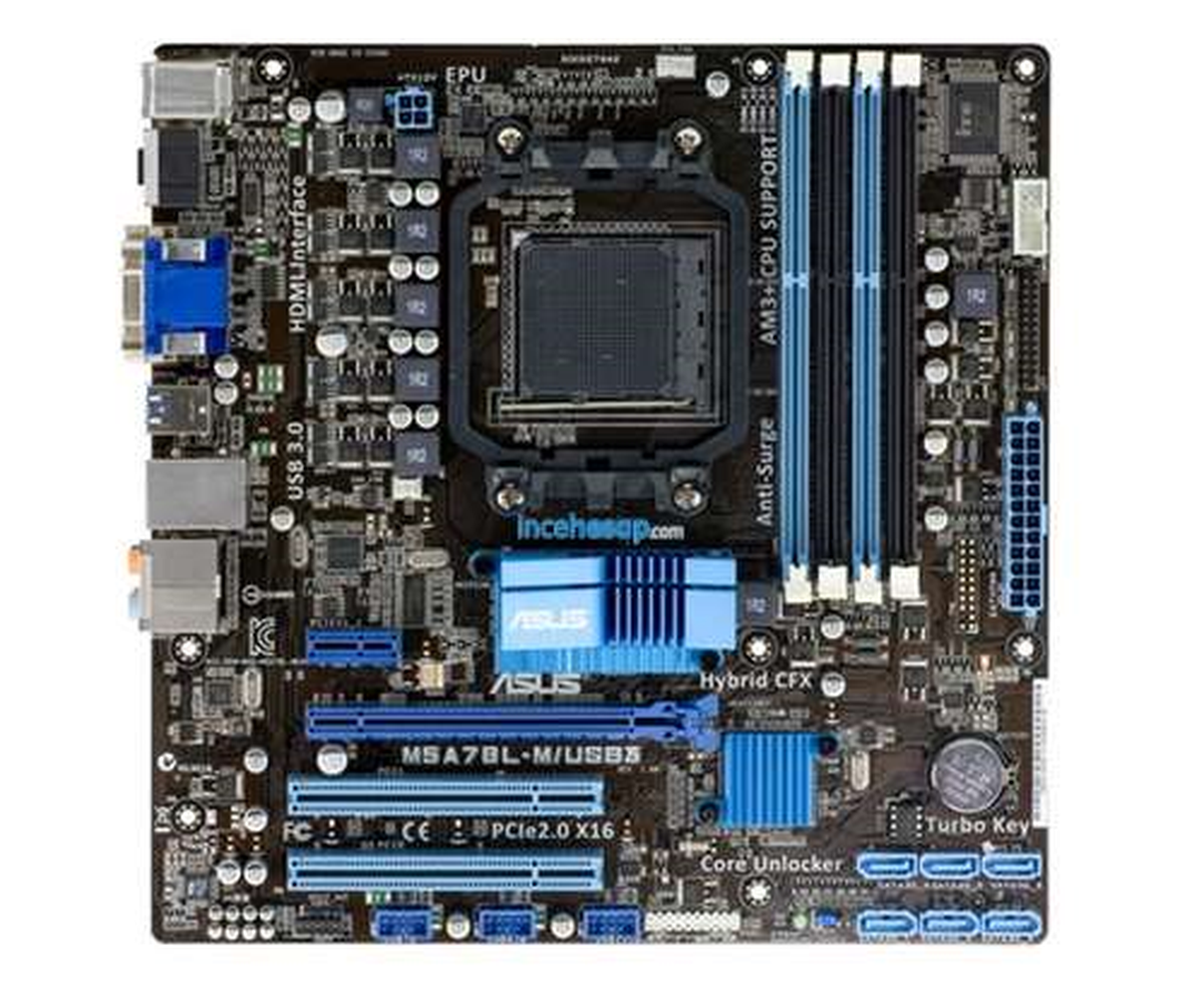 Asus M5a78l-M/usb3 Amd 760g Glan+sata Usb3.0 16x