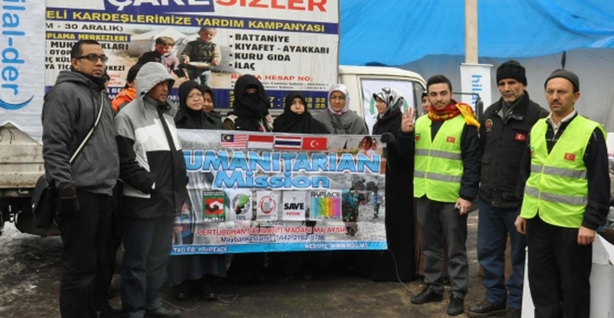 Asyalı Aktivistler Suriyeliler İçin Yollarda