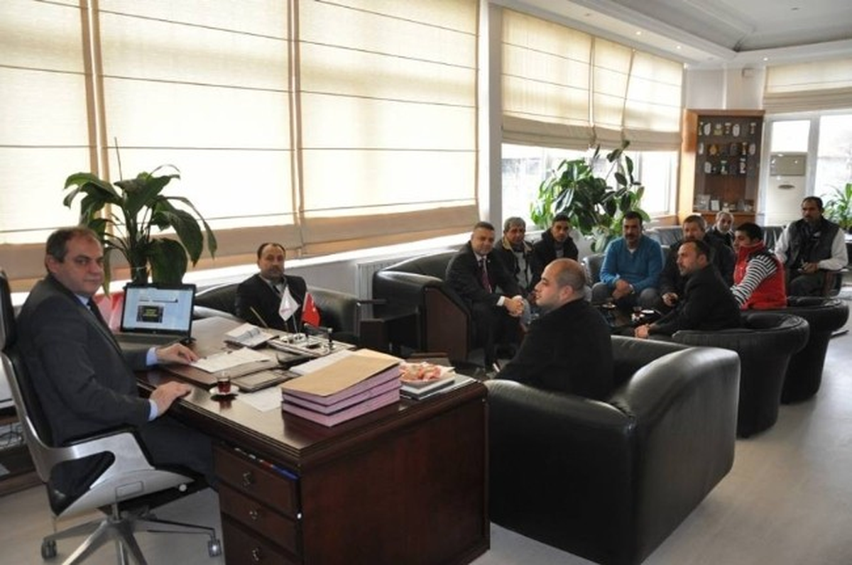 Balıkçı Esnafı Tekirdağ Belediye Başkanını Ziyaret Etti