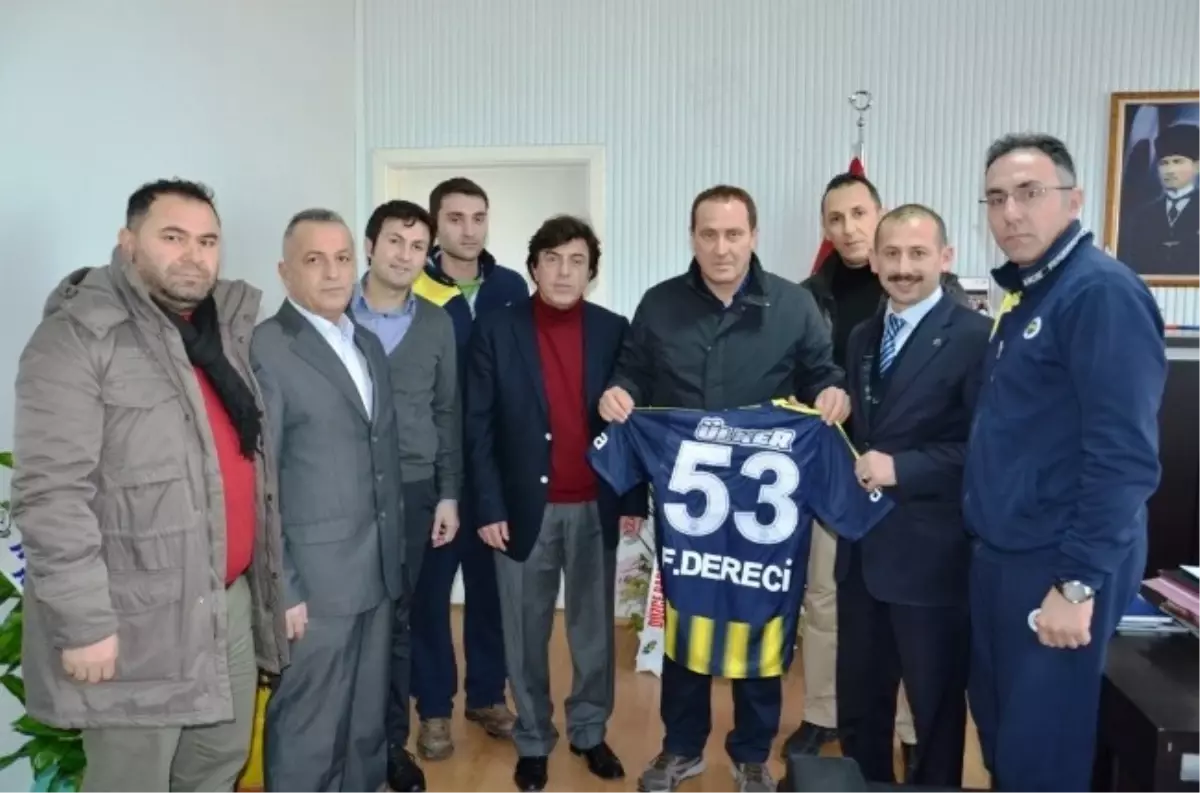 Düzce Fenerbahçeliler Derneği\'nden Ziyaret