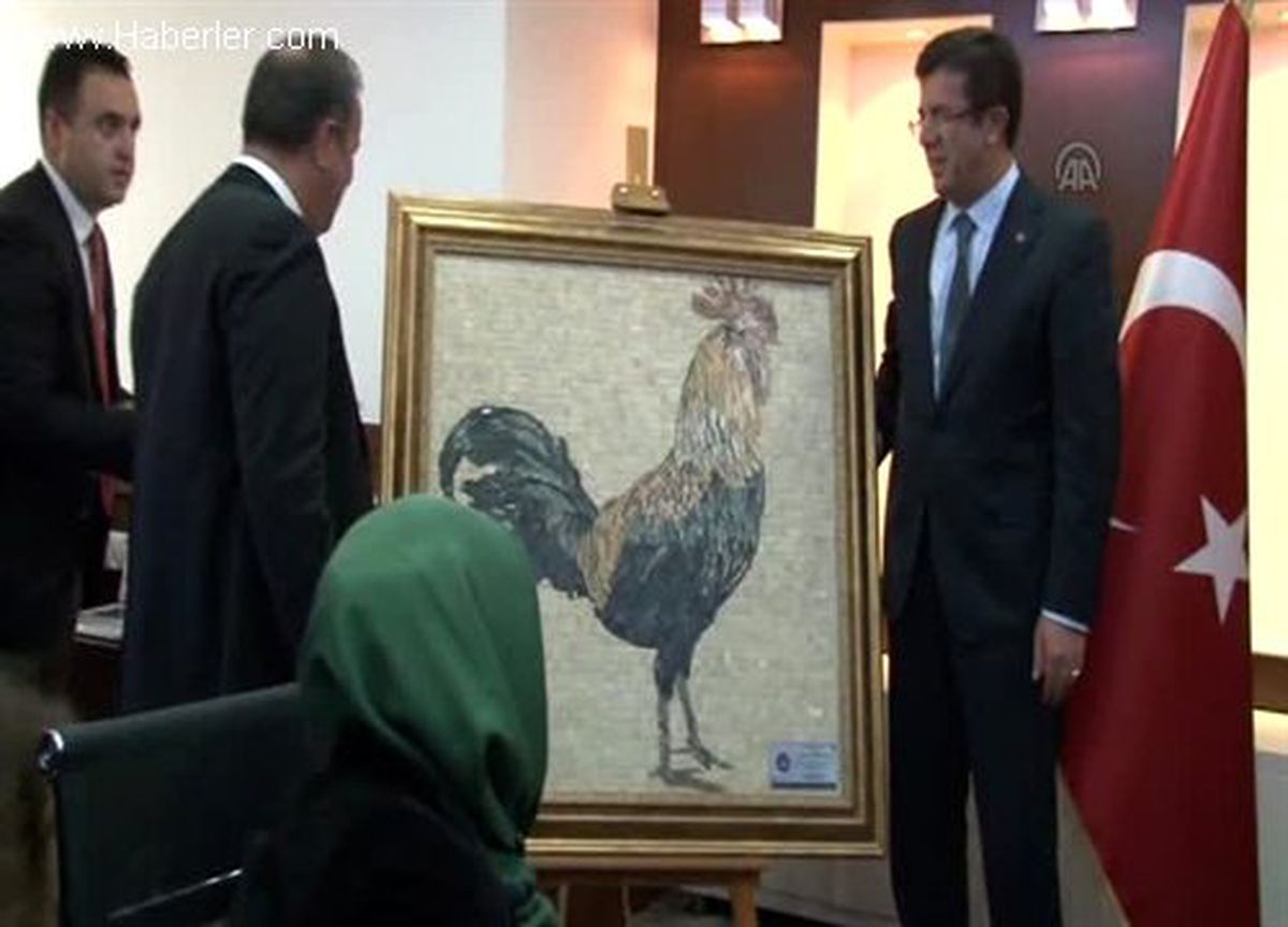 Ekonomi Bakanı Zeybekci, DTO Başkanı Özer'i Ziyaret Etti