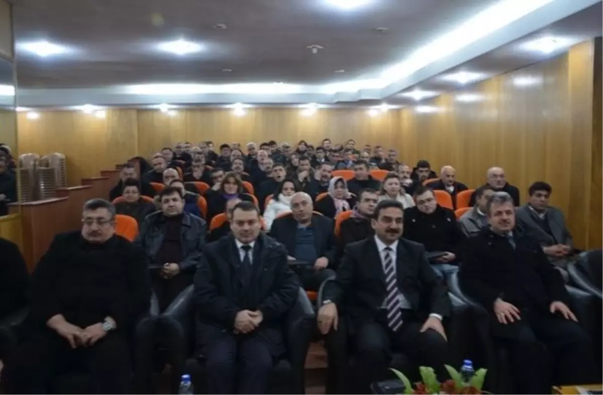 Erzurum OBM\'de İş Sağlığı ve Güvenliği Semineri Verildi