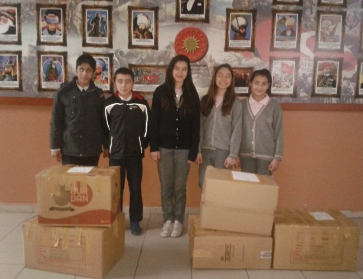 Gemlikli Öğrencilerden Bitlis\'e Yardım Eli
