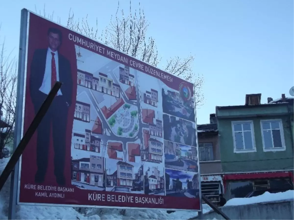 Küre Cumhuriyet Meydanı 2014'te Tamamlanacak