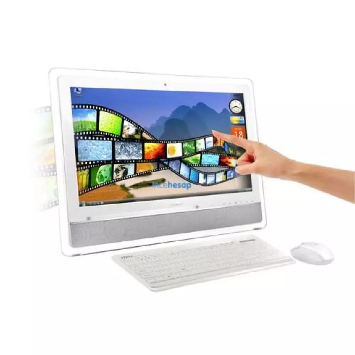Msı Ae2410g-255xtr Aıo İ5-2450 4g 1t 23.6 Dos Beyaz