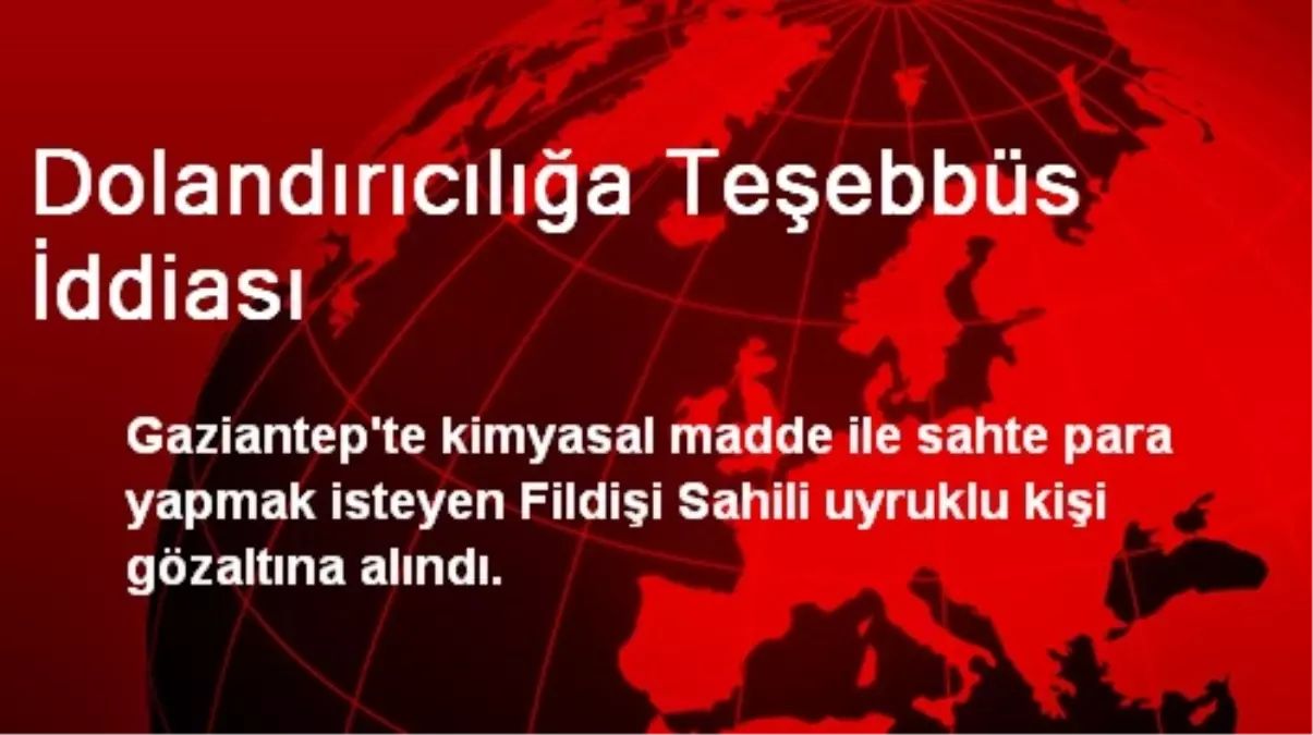 Dolandırıcılığa Teşebbüs İddiası