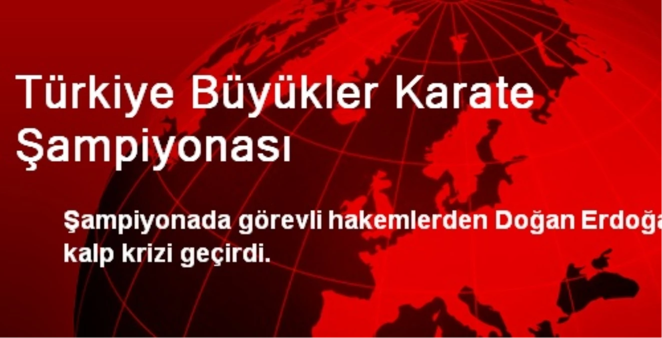 Türkiye Büyükler Karate Şampiyonası