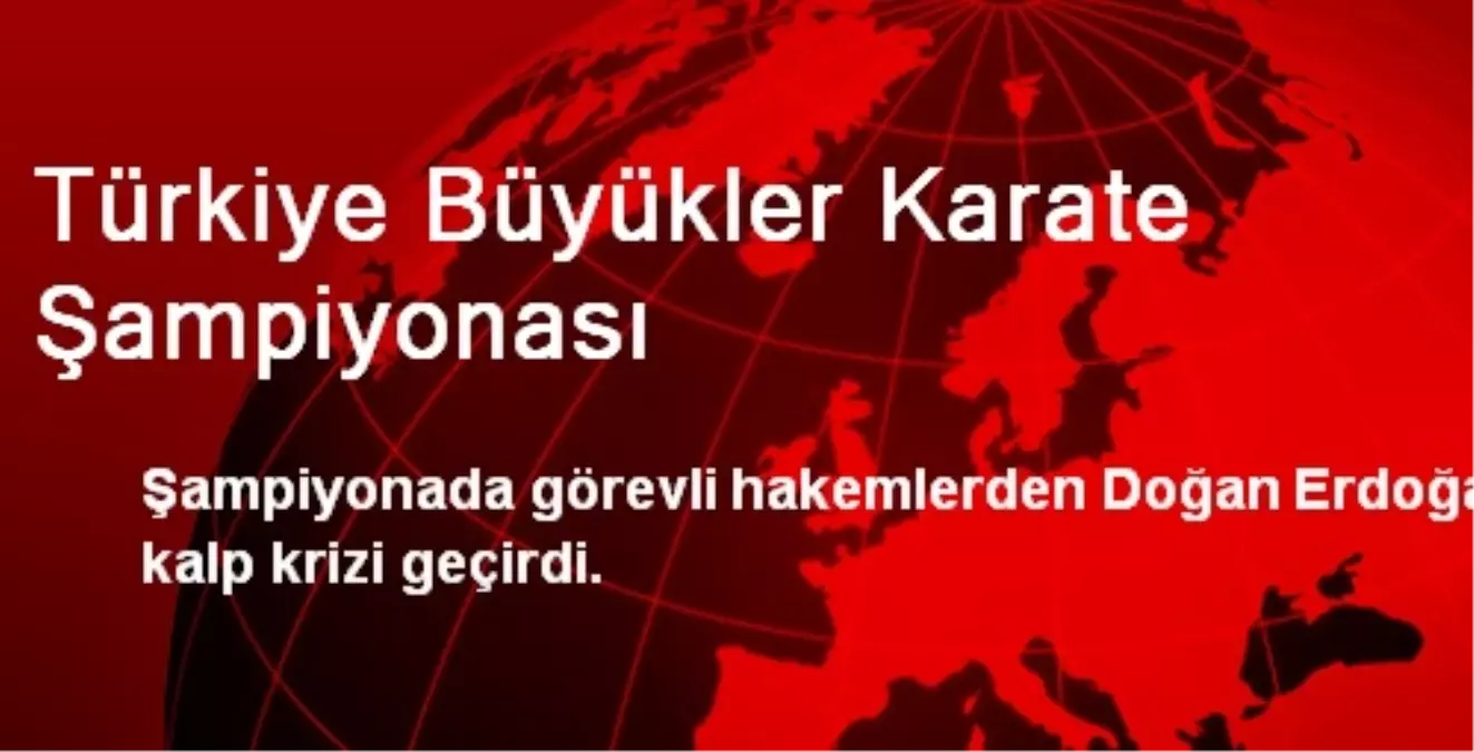 Türkiye Büyükler Karate Şampiyonası