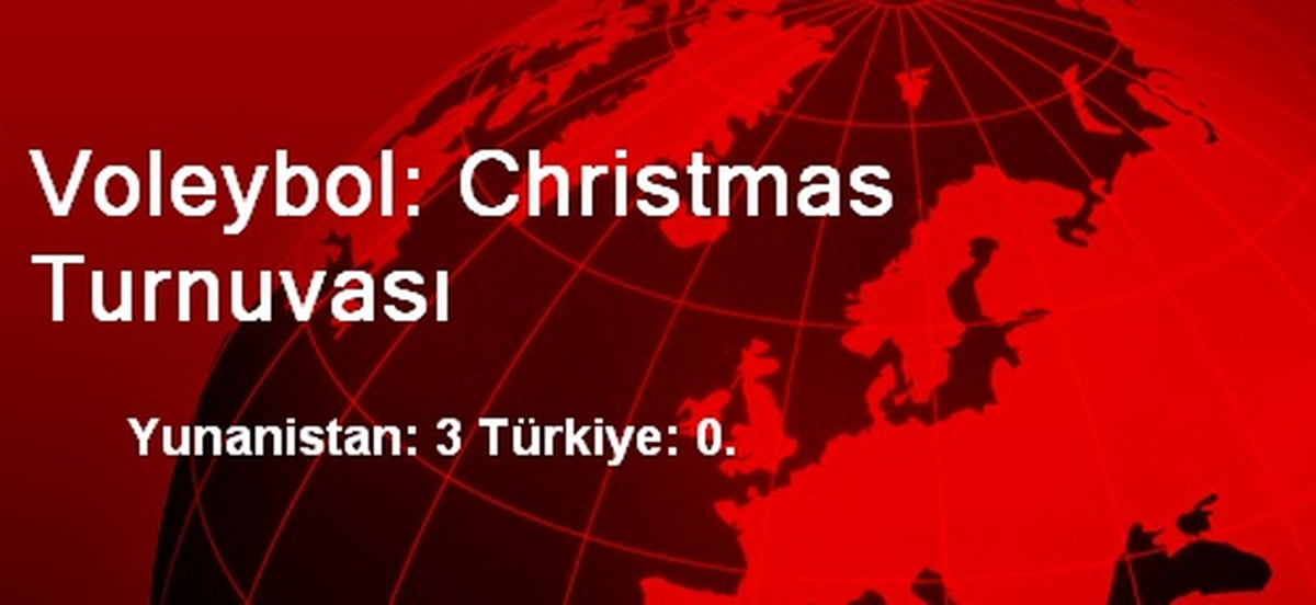 Yunanistan: 3 Türkiye: 0