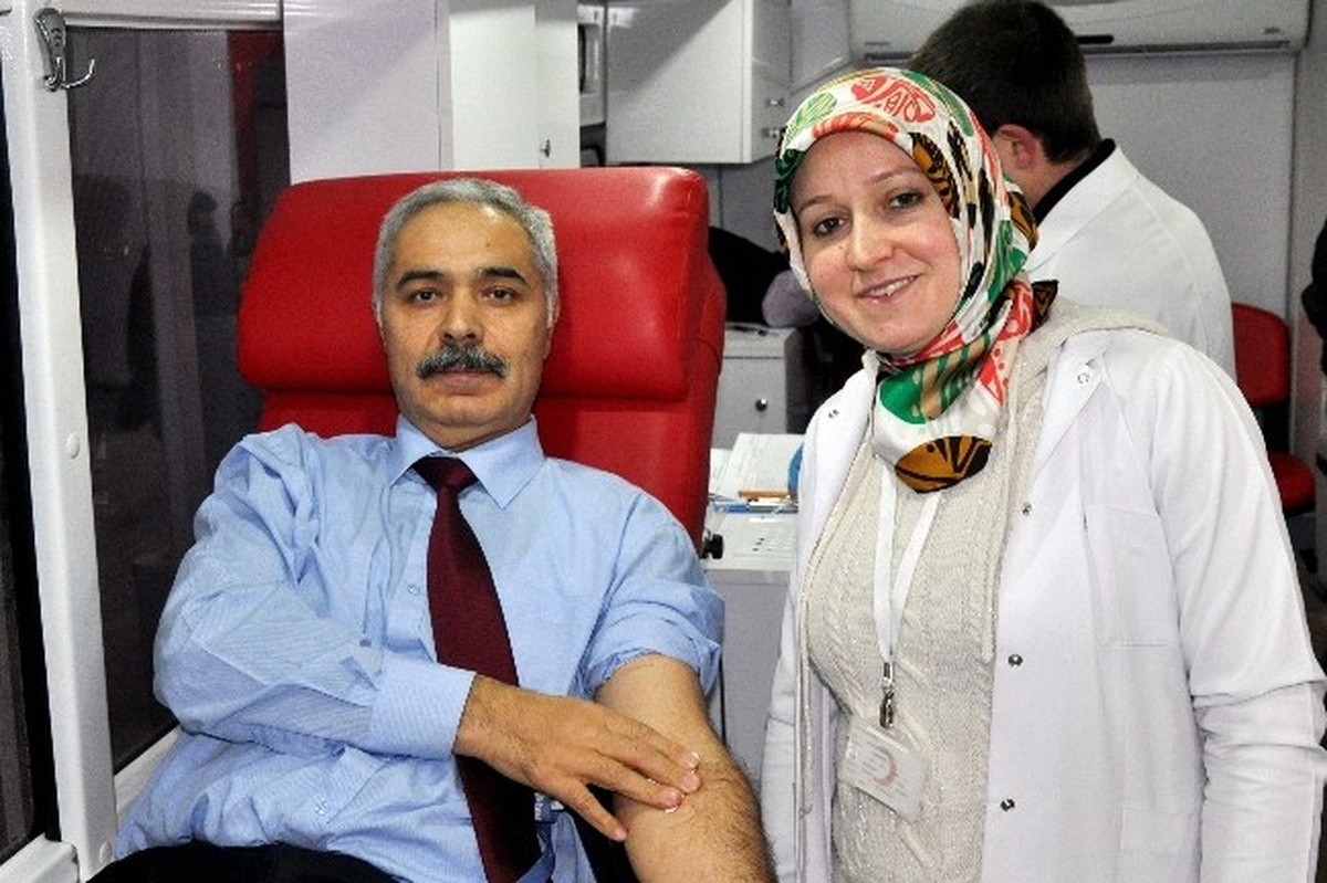PTT\'den Gümüşhane\'de Kan Bağışı