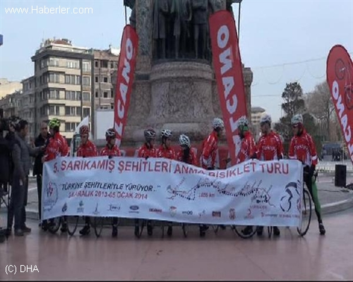 Sarıkamış Şehitlerini Anma Bisiklet Turu"
