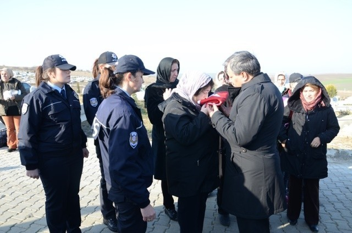 Tekirdağ\' da Emekli Polis Başmüfettişine Son Görev